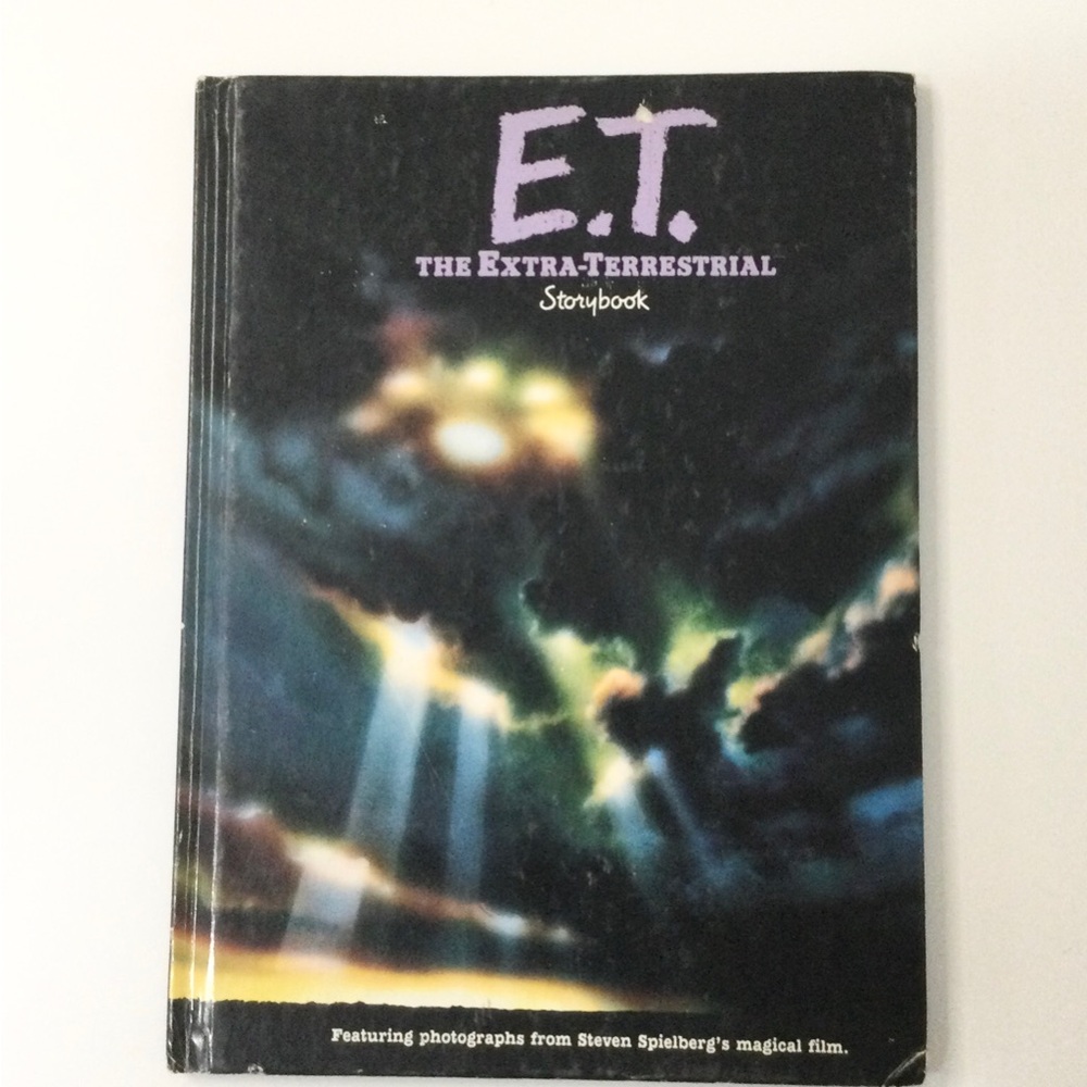 Vintage 1982 E.T. The Extra-Terrestrial Storybook